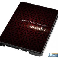 Накопитель Ssd Apacer Panther As350x 512gb Sata 2.5" 7mm, R560/w540 Mb/s, Iops 80k, Mtbf 1,5m, 3d Na