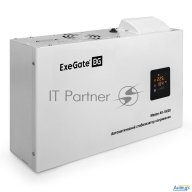 Стабилизатор напряжения настенный Exegate Master Av-15000 (15000ВА, вход 140-260В, цветной дисплей,