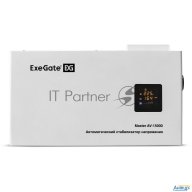 Стабилизатор напряжения настенный Exegate Master Av-15000 (15000ВА, вход 140-260В, цветной дисплей,
