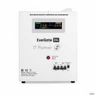 Стабилизатор напряжения настенный Exegate Master Av-15000 (15000ВА, вход 140-260В, цветной дисплей,