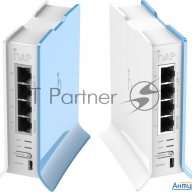 Сетевое оборудование Mikrotik  Rb941-2nd-tc Беспроводной маршрутизатор Mikrotik Routerboard Hap Lite