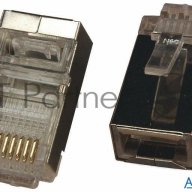 Разъем Rj-45 Rexant (8p8c) под витую пару, Ftp, категория 5e