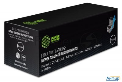 Картридж лазерный Cactus Cs-tk1200-mps черный (11000стр.) для Kyocera Ecosys P2335d/p2335dn/p2335dw