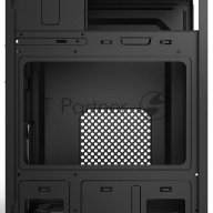 Корпус Cbr Pcc-matx-mx08-wpsu Matx Minitower Mx08, без БП, 2*usb 2.0, Hd Audio+mic, Black