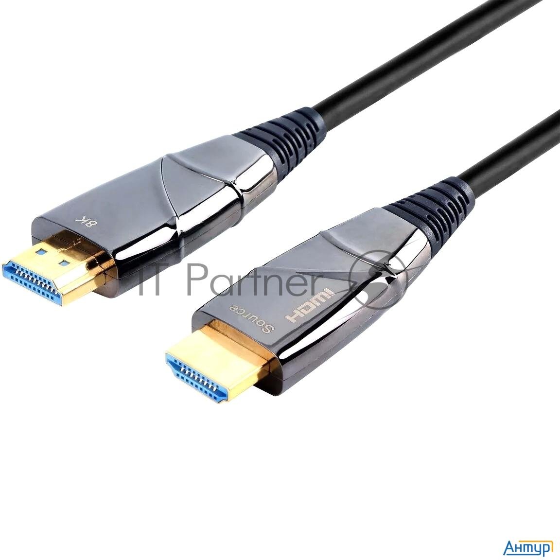 Активный оптический кабель Vcom D3743-20m Hdmi 19m/m,ver. 2.1, 8k@60 Hz 20m Vcom <d3743-20m>