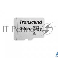Флеш карта Microsd 32gb Transcend Microsdhc Class 10 Uhs-1 U1, (без адаптера), Tlc