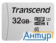 Флеш карта Microsd 32gb Transcend Microsdhc Class 10 Uhs-1 U1, (без адаптера), Tlc
