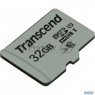 Флеш карта Microsd 32gb Transcend Microsdhc Class 10 Uhs-1 U1, (без адаптера), Tlc