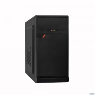 Корпус Exegate Ex283058rus  Minitower Exegate Baa-106 Black, Matx, <aaa400, 80mm>, 2*usb, Audio