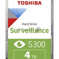 Жесткий диск Hdd Toshiba Sata3 4tb Surveillance S300 (smr) 5400  256mb  (analog Hdwt740uzsva)