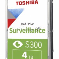 Жесткий диск Hdd Toshiba Sata3 4tb Surveillance S300 (smr) 5400  256mb  (analog Hdwt740uzsva)
