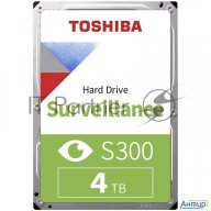 Жесткий диск Hdd Toshiba Sata3 4tb Surveillance S300 (smr) 5400  256mb  (analog Hdwt740uzsva)