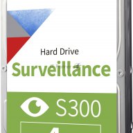 Жесткий диск Hdd Toshiba Sata3 4tb Surveillance S300 (smr) 5400  256mb  (analog Hdwt740uzsva)