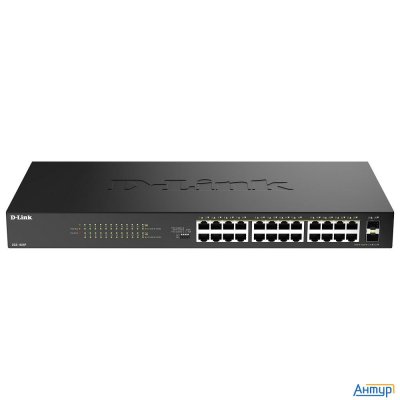 D-link Dgs-1026p/a1a Конфигурируемый коммутатор с 24 портами 10/100/1000base-t, 2 портами 1000base-x