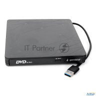 Внешний Dvd-привод с интерфейсом Usb Gembird Dvd-usb-03 пластик, черный