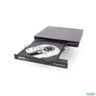 Внешний Dvd-привод с интерфейсом Usb Gembird Dvd-usb-03 пластик, черный