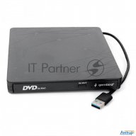 Внешний Dvd-привод с интерфейсом Usb Gembird Dvd-usb-03 пластик, черный
