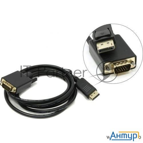 Кабель-переходник Displayport --> Vga_m/m 1,8м Vcom <cg607-1.8m>