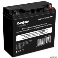 Батарея Exegate Ep160756rus Gp 12170/exg12170 (12v 17ah) клеммы под болт М5