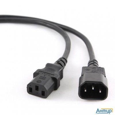 Cablexpert Кабель питания C14- C19, 3х1кв.мм, черный, 1.8м , с заземлением (pc-189-1-1)