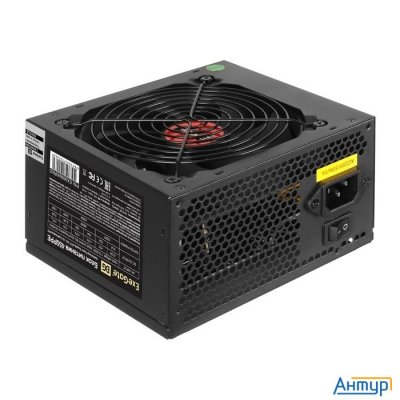 Exegate Ex260640rus-pc Блок питания 450w Exegate 450ppe, Atx, Black, Apfc, 12cm, 24p+(4+4)p, Pci-e,