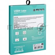 Кабель Usb4 Typec(m)--typec(m), 5k@60hz, 8k@30hz40gbps, Pd 240w, Vcom, 2м <cu560-2m>