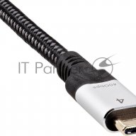 Кабель Usb4 Typec(m)--typec(m), 5k@60hz, 8k@30hz40gbps, Pd 240w, Vcom, 2м <cu560-2m>