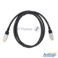 Кабель Usb4 Typec(m)--typec(m), 5k@60hz, 8k@30hz40gbps, Pd 240w, Vcom, 2м <cu560-2m>