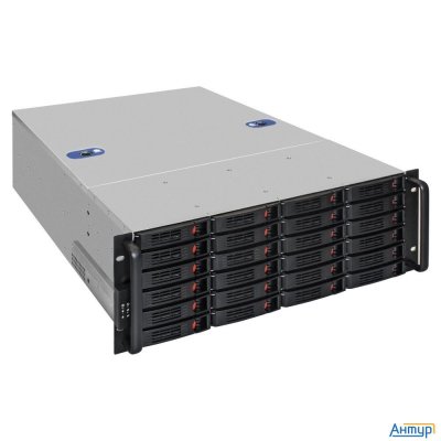 Exegate Ex292260rus Серверный корпус Exegate Pro 4u660-hs24 <rm 19", высота 4u, глубина 660, без БП,