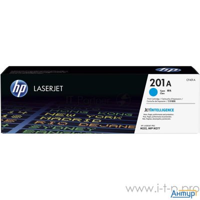 Hp Cf401a Картридж, Cyan (laserjet Pro M252n/m252dw, 1400 страниц.)