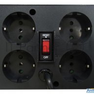 Стабилизатор напряжения Powercom Tca-1200 600Вт 1200ВА черный