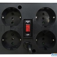 Стабилизатор напряжения Powercom Tca-1200 600Вт 1200ВА черный