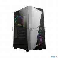 Корпус Zalman S4 Plus, Atx, Black, Window, 1x5.25", 4x3.5", 1x2.5", 2xusb2.0, 1xusb3.0, Front 2x120m