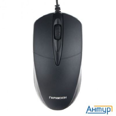 Гарнизон Мышь Gm-220xl, Usb, чип- Х, черный, 2м,1000 Dpi, 2кн.+колесо-кнопка