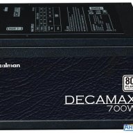 Блок питания Zalman Zm700-lx3, 700w, Atx12v V2.31, Apfc, 12cm Fan, 80+ 230v Eu, Retail