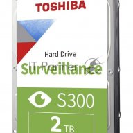 Жесткий диск Toshiba Hdwt720uzsva/hdkpb04z0a01 S300 Surveillance 2ТБ 3,5" 5400rpm 128mb Sata-iii