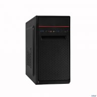 Корпус Exegate Ex283062rus  Minitower Exegate Baa-107u Black, Matx, <aaa400, 80mm>, 1*usb+2*usb3.0,