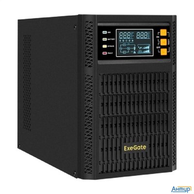 Exegate Ex296948rus ИБП On-line Exegate Powerexpert Tl-2000.lcd.avr.3sh.usb.rs232.snmp <2000va/2000w