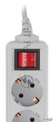 Сетевой фильтр Pc Pet Ap01006-3-gr 3м (5 розеток) серый