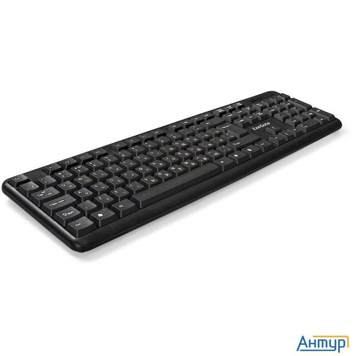 Exegate Ex287138rus Клавиатура Exegate Ly-405 (usb, 105кл., Enter большой, шнур 1,5м, черная, Color