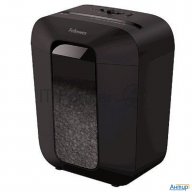 Шредер Fellowes Powershred Lx50 черный (секр.p-4)/перекрестный/9лист./17лтр./скрепки/скобы/пл.карты