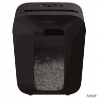 Шредер Fellowes Powershred Lx50 черный (секр.p-4)/перекрестный/9лист./17лтр./скрепки/скобы/пл.карты