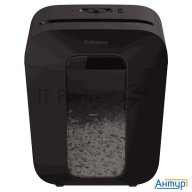 Шредер Fellowes Powershred Lx50 черный (секр.p-4)/перекрестный/9лист./17лтр./скрепки/скобы/пл.карты