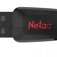 Флеш Диск Netac U197 8gb <nt03u197n-008g-20bk>, Usb2.0, пластиковая, черная