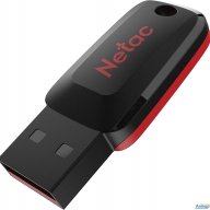 Флеш Диск Netac U197 8gb <nt03u197n-008g-20bk>, Usb2.0, пластиковая, черная