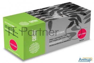 Тонер Картридж Cactus Cs-tk5270bk черный (8000стр.) для Kyocera Ecosys P6230cdn, M6230cidn, M6630cid