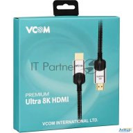 Кабель Vcom Cg865-1.5m Hdmi 19m/m,ver. 2.1, 8k@60 Hz 1.5m Vcom <cg865-1.5m>