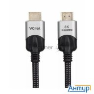 Кабель Vcom Cg865-1.5m Hdmi 19m/m,ver. 2.1, 8k@60 Hz 1.5m Vcom <cg865-1.5m>