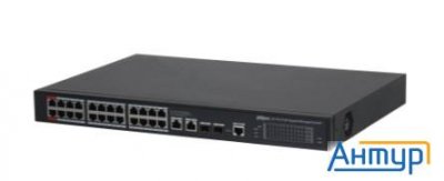 Dahua Dh-s4228-24gt-360 28-портовый гигабитный управляемый коммутатор с Poe, уровень L2, 26xrj45 1gb