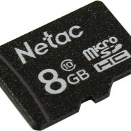 Флеш карта Microsdhc 8gb Netac P500 <nt02p500stn-008g-s>  (без Sd адаптера) 80mb/s